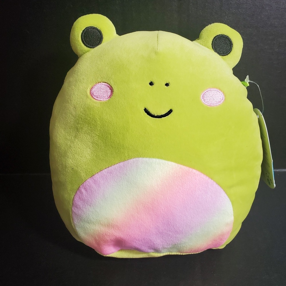 Squishmallows Doxl Frog Plush 8" Stuffed Animal With Rainbow Belly Original Tags